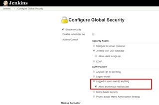 Configure Global Security